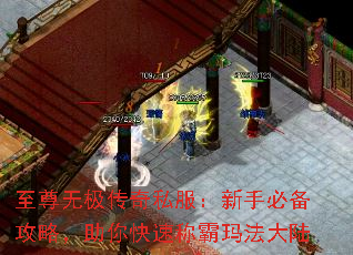 至尊无极传奇私服:新手必备攻略,助你快速称霸玛法大陆 至尊无极传奇私服:新手必备攻略,助你快速称霸玛法大陆