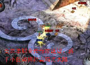 变态单职业传奇攻速版:新手小白如何称霸玛法大陆 变态单职业传奇攻速版:新手小白如何称霸玛法大陆