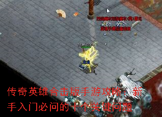 传奇英雄合击版手游攻略:新手入门必问的十个关键问题 传奇英雄合击版手游攻略:新手入门必问的十个关键问题