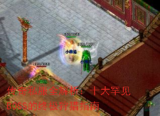 传奇私服全解析:十大罕见BOSS的终极狩猎指南 传奇私服全解析:十大罕见BOSS的终极狩猎指南