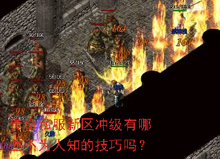 传奇私服新区冲级有哪些不为人知的技巧吗? 传奇私服新区冲级有哪些不为人知的技巧吗?