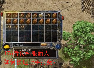 176传奇私服新人如何快速上手打金? 176传奇私服新人如何快速上手打金?