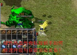 绿色热血传奇私服新手如何快速升级与获取顶级装备? 绿色热血传奇私服新手如何快速升级与获取顶级装备?