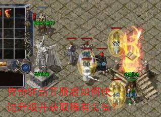 传奇SF新开服后如何快速升级并获取稀有装备? 传奇SF新开服后如何快速升级并获取稀有装备?