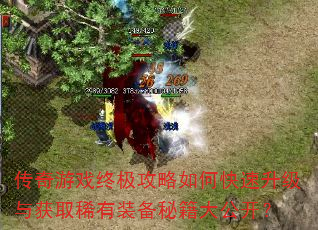 传奇游戏终极攻略如何快速升级与获取稀有装备秘籍大公开? 传奇游戏终极攻略如何快速升级与获取稀有装备秘籍大公开?