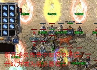 新开迷失传奇中如何快速提升战力成为服务器霸主? 新开迷失传奇中如何快速提升战力成为服务器霸主?