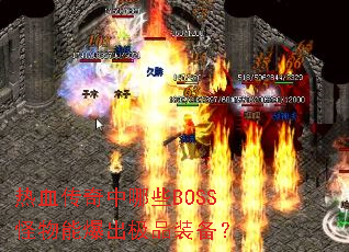 ��Ѫ��������ЩBOSS�����ܱ�����Ʒװ����